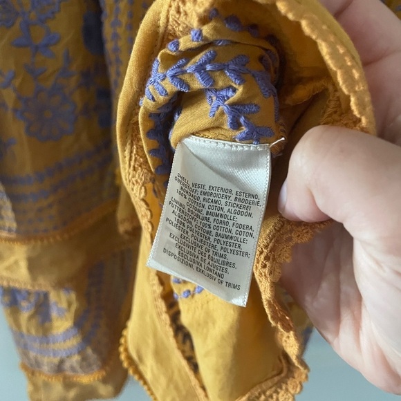 Anthropologie Meadow Rue Lisette Embroidered Dress - Picture 9 of 9